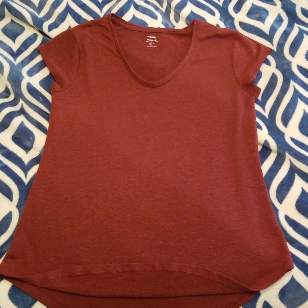 Maroon old navy shirt size small